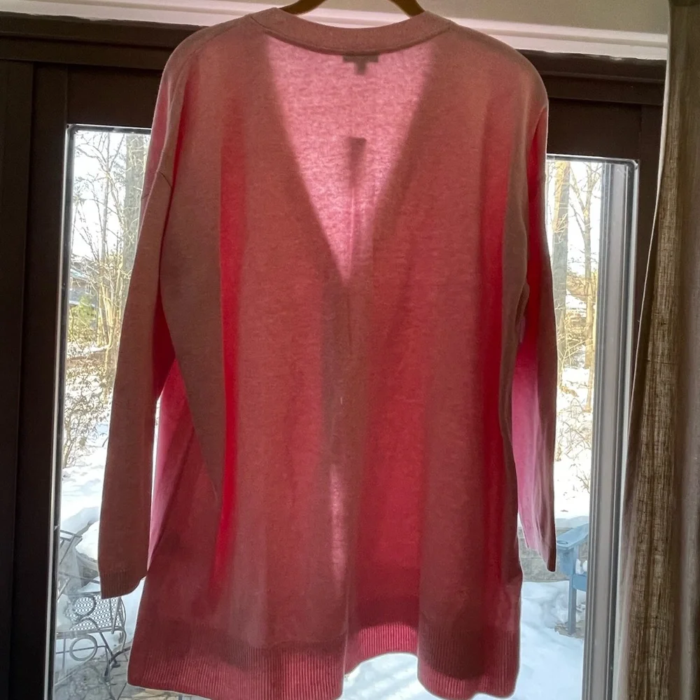NWT Talbots pink cardigan. Size 1x - Picture 4 of 5
